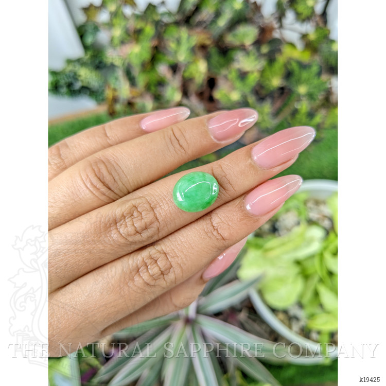 5.60 Ct. Cabochon White Opal from Burma (Myanmar)