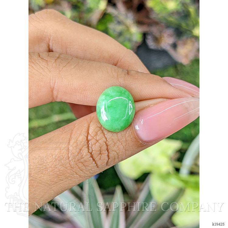 5.60 Ct. Cabochon White Opal from Burma (Myanmar)