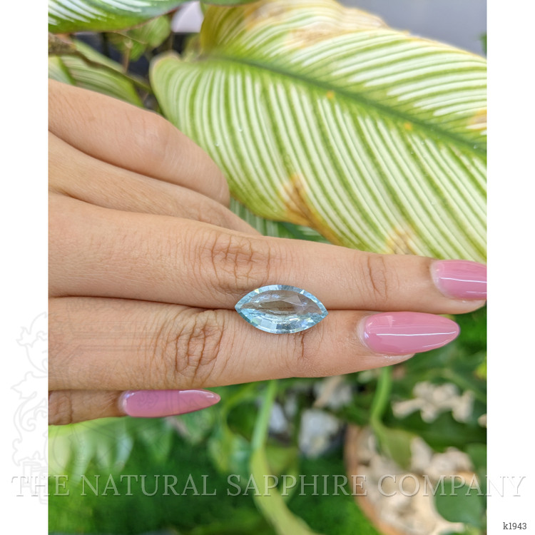 4.20 Ct. Aquamarine from Ceylon (Sri Lanka)