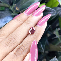 1.62 Ct. Garnet from Tanzania Life Style