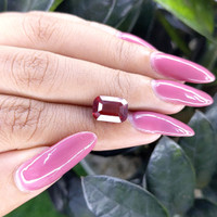 4.18 Ct. Garnet from Tanzania Life Style