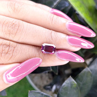 3.12 Ct. Garnet from Tanzania Life Style