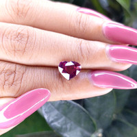 2.85 Ct. Garnet from Tanzania Life Style