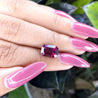 3.79 Ct. Garnet from Tanzania Life Style