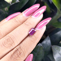 1.39 Ct. Garnet from Tanzania Life Style