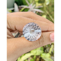 26.96 Ct. Rose Quartz from Ceylon (Sri Lanka) Life Style