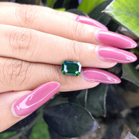 3.04 Ct. Tsavorite Garnet from East Africa Life Style