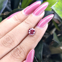 1.60 Ct. Garnet from South Africa Life Style