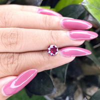 1.38 Ct. Garnet from South Africa Life Style