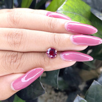 1.63 Ct. Garnet from South Africa Life Style