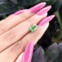 1.56 Ct. Tsavorite Garnet from Tanzania Life Style