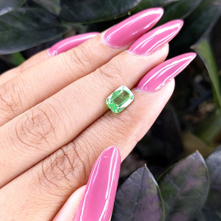 1.56 Ct. Tsavorite Garnet from Tanzania