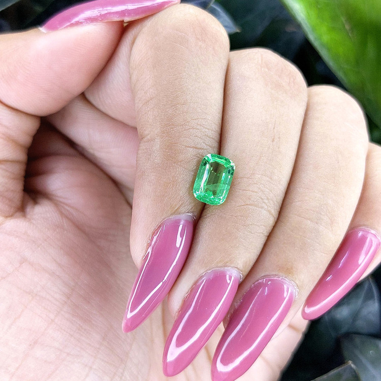 1.56 Ct. Tsavorite Garnet from Tanzania
