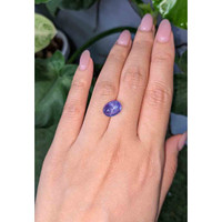 5.65 Ct. Cabochon Tanzanite from Tanzania Life Style