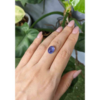 5.65 Ct. Cabochon Tanzanite from Tanzania Life Style