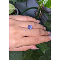 4.93 Ct. Cabochon Tanzanite from Tanzania Life Style