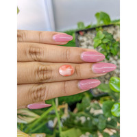 3.68 Ct. Cabochon Coral from Italy Life Style