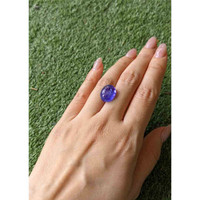 11.54 Ct. Cabochon Tanzanite from Tanzania Life Style