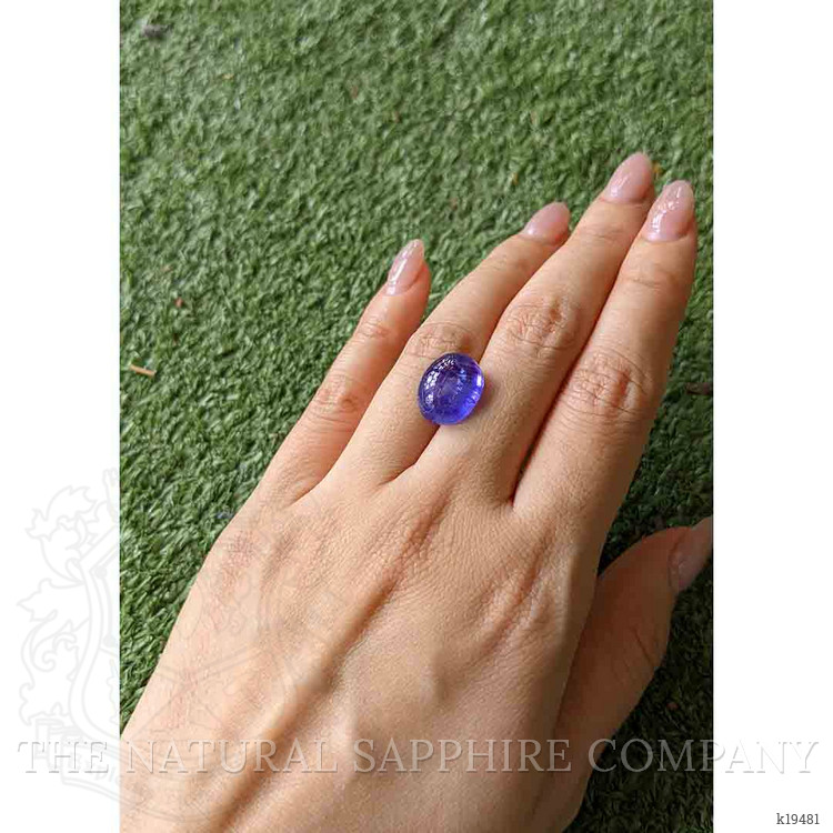 11.54 Ct. Cabochon Tanzanite from Tanzania