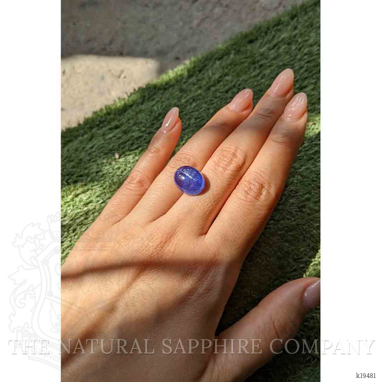 11.54 Ct. Cabochon Tanzanite from Tanzania