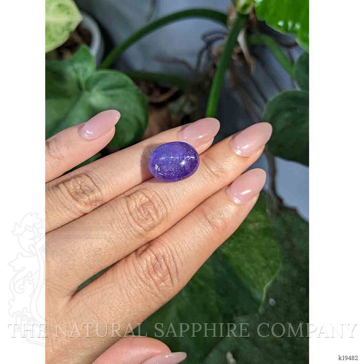 16.51 Ct. Cabochon Tanzanite from Tanzania