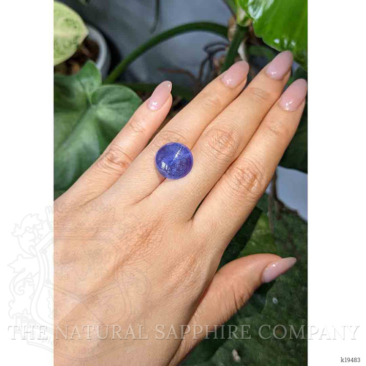 11.18 Ct. Cabochon Tanzanite from Tanzania