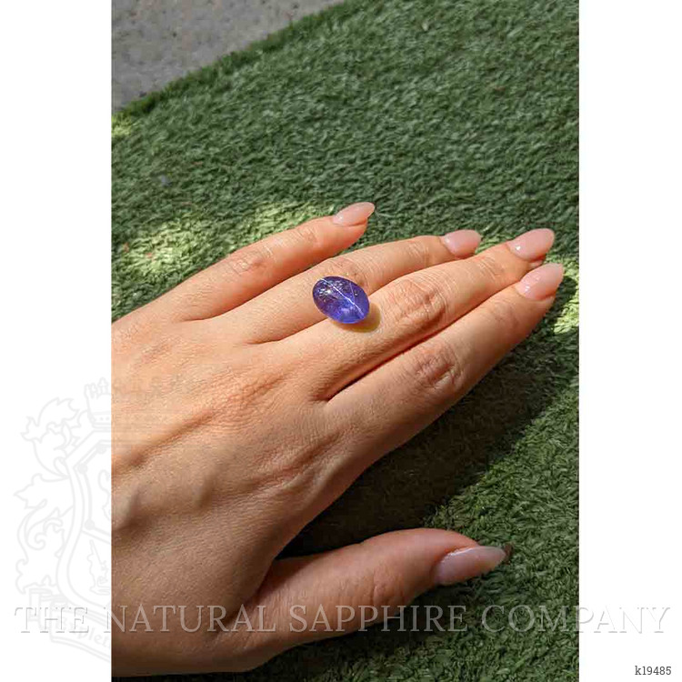 11.45 Ct. Cabochon Tanzanite from Tanzania