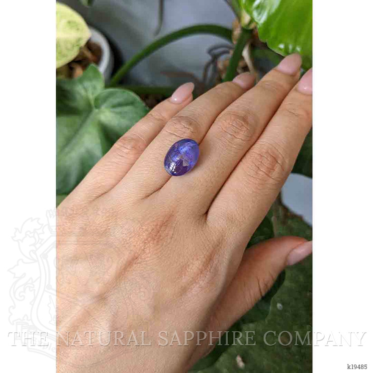 11.45 Ct. Cabochon Tanzanite from Tanzania