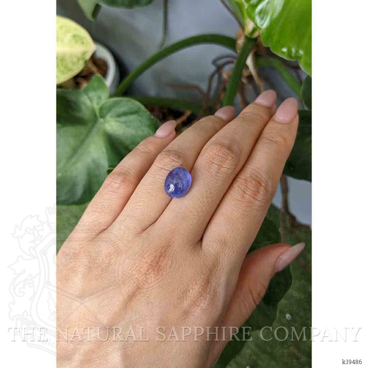 6.80 Ct. Cabochon Tanzanite from Tanzania