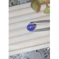 8.27 Ct. Cabochon Tanzanite from Tanzania Life Style