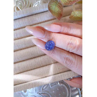 8.27 Ct. Cabochon Tanzanite from Tanzania Life Style
