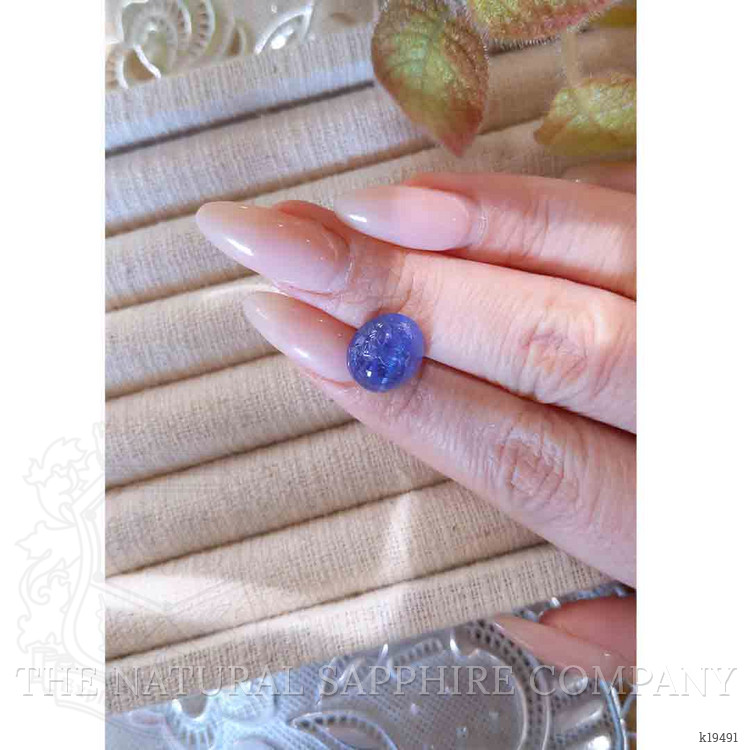 8.27 Ct. Cabochon Tanzanite from Tanzania