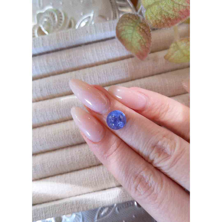 4.66 Ct. Cabochon Tanzanite from Tanzania