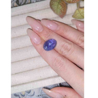 14.95 Ct. Cabochon Tanzanite from Tanzania Life Style