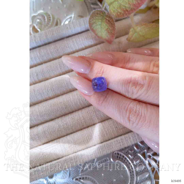 7.82 Ct. Cabochon Tanzanite from Tanzania