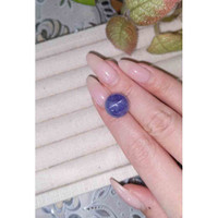 22.52 Ct. Cabochon Tanzanite from Tanzania Life Style