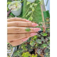 3.05 Ct. Cabochon White Opal from Burma (Myanmar) Life Style