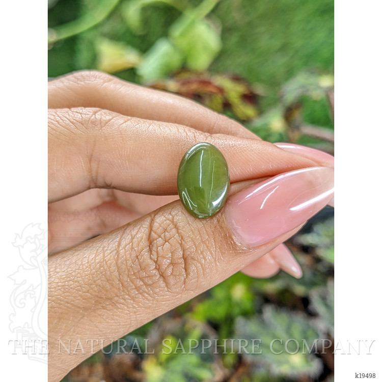 3.05 Ct. Cabochon White Opal from Burma (Myanmar)