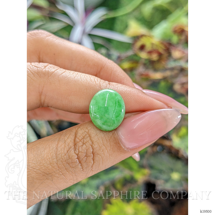 5.45 Ct. Cabochon White Opal from Burma (Myanmar)