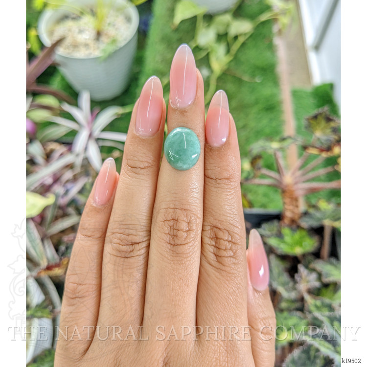 6.46 Ct. Cabochon White Opal from Burma (Myanmar)