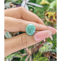 6.46 Ct. Cabochon White Opal from Burma (Myanmar) Life Style