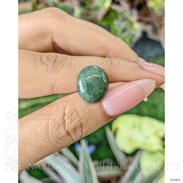 6.85 Ct. Cabochon White Opal from Burma (Myanmar)