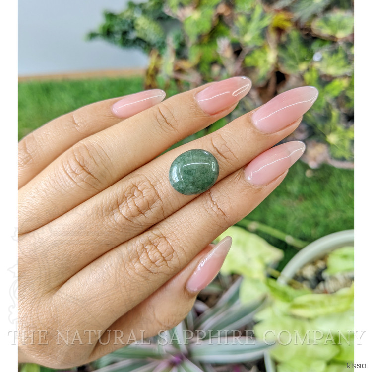 6.85 Ct. Cabochon White Opal from Burma (Myanmar)