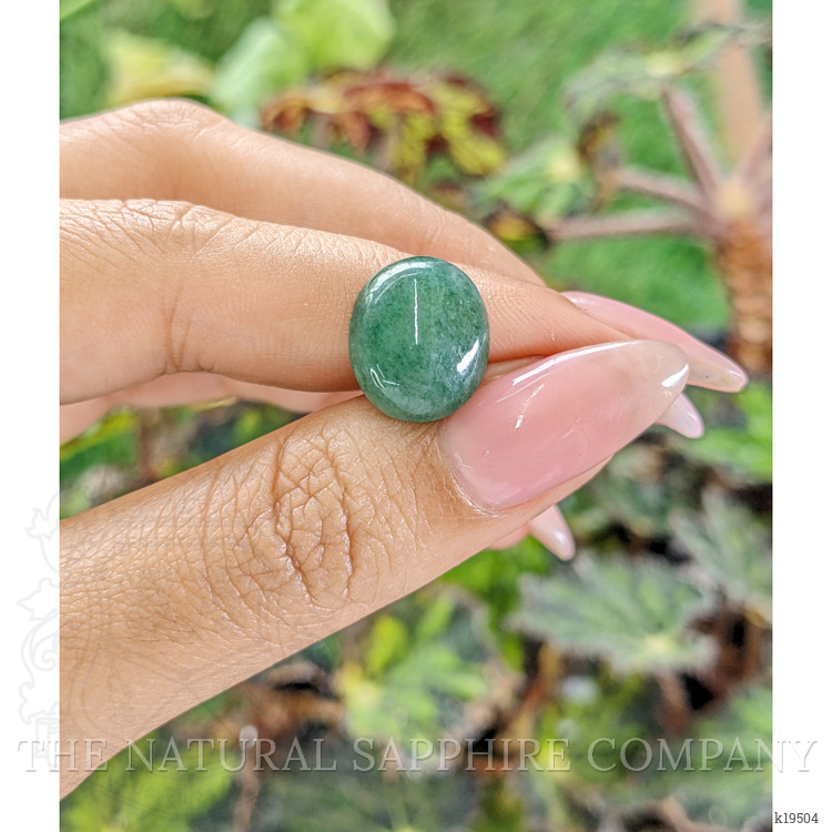 8.20 Ct. Cabochon White Opal from Burma (Myanmar)