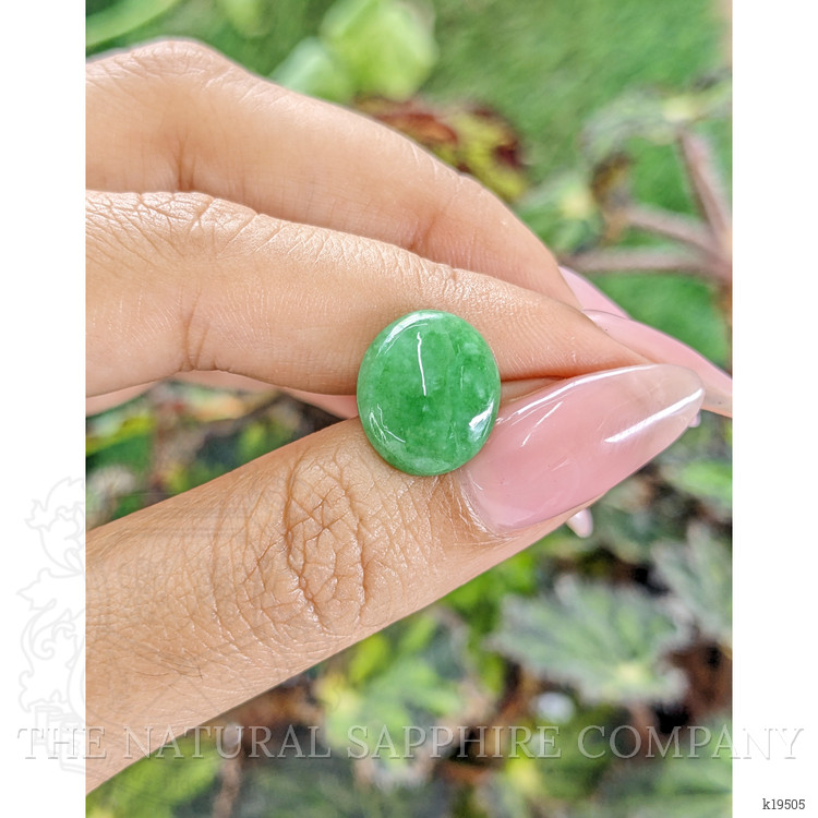 5.47 Ct. Cabochon White Opal from Burma (Myanmar)