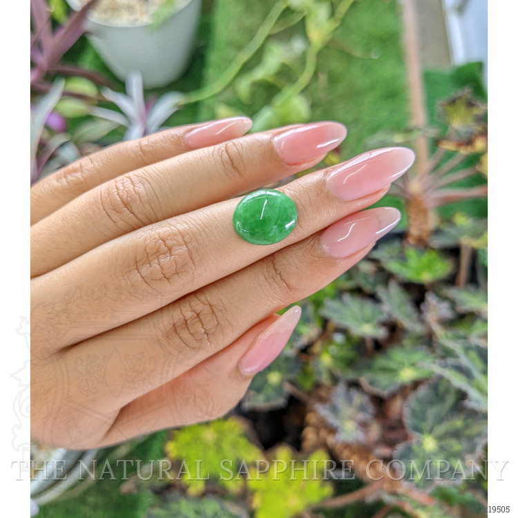 5.47 Ct. Cabochon White Opal from Burma (Myanmar)