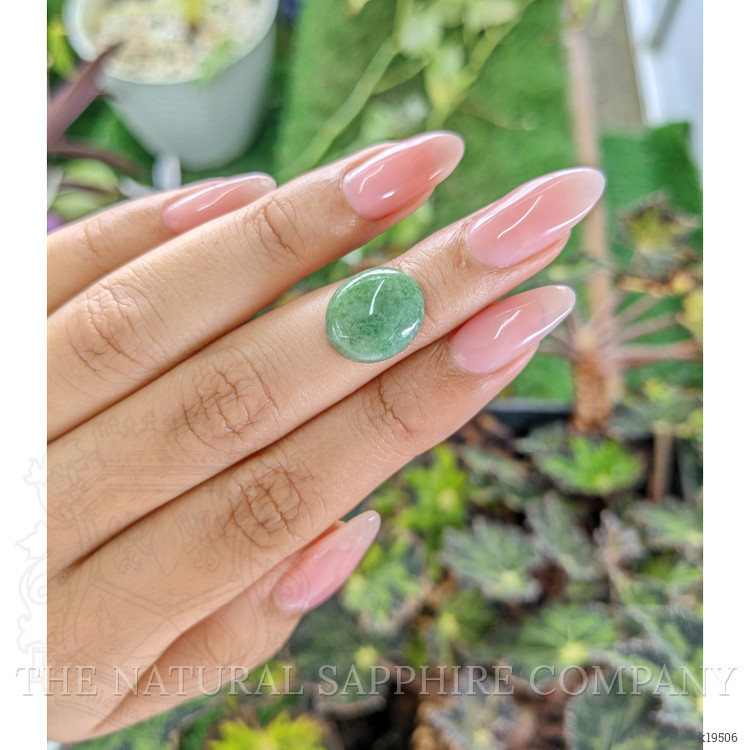 6.42 Ct. Cabochon White Opal from Burma (Myanmar)