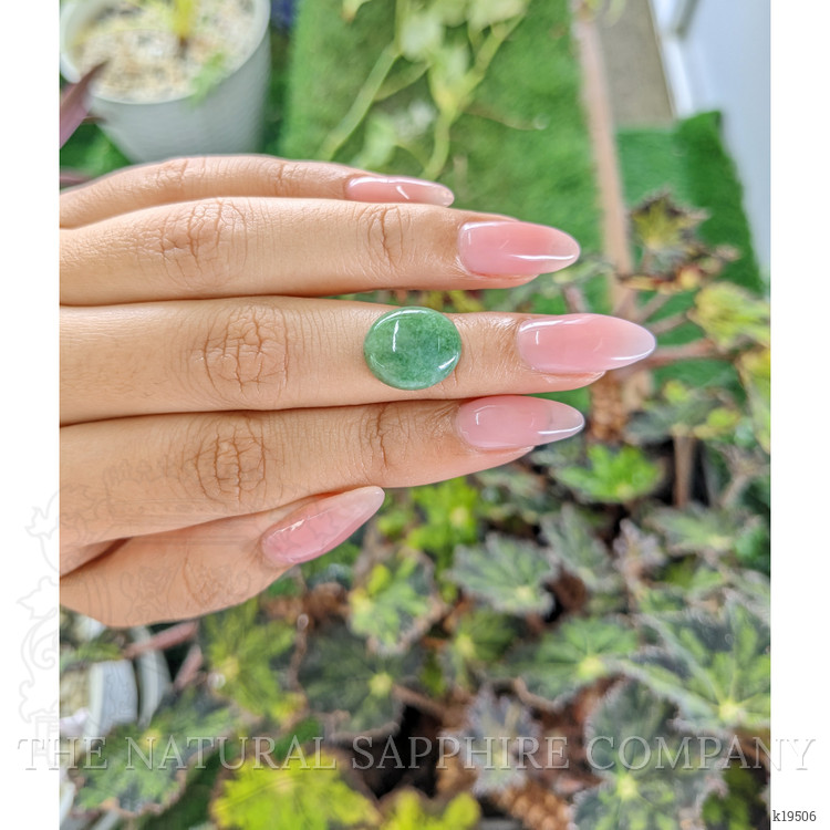 6.42 Ct. Cabochon White Opal from Burma (Myanmar)