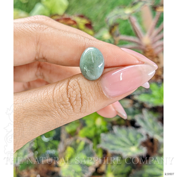 5.81 Ct. Cabochon White Opal from Burma (Myanmar)