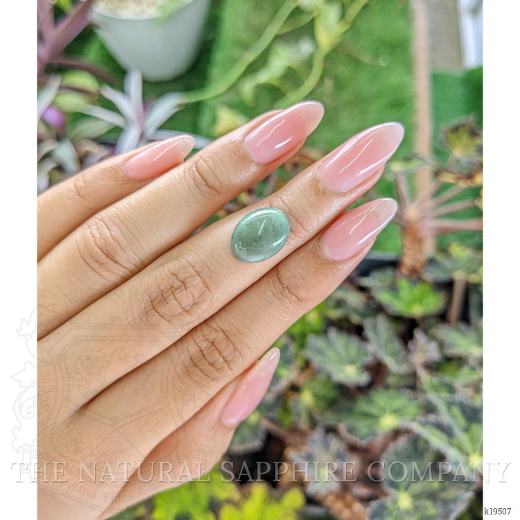 5.81 Ct. Cabochon White Opal from Burma (Myanmar)